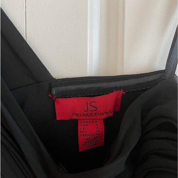 Black JS Collections dress in size 6US - Picture 2 of 2